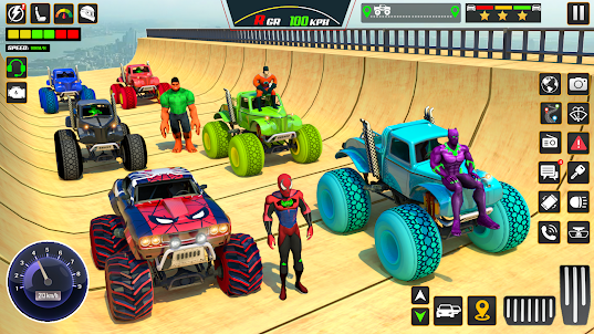 GT Car Stunts Car Driving Game