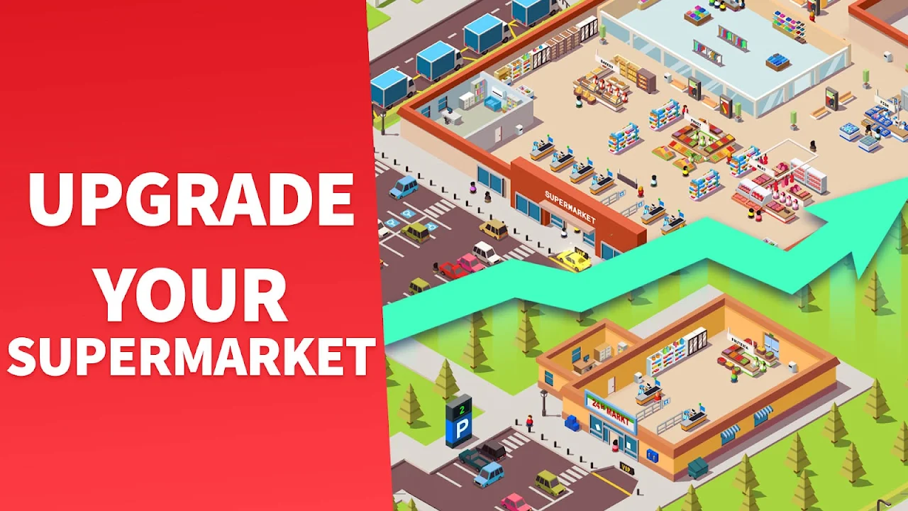 Download Idle Supermarket Tycoon (MOD Unlimited Money)