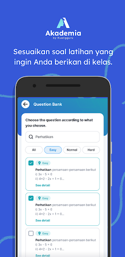 Akademia Teacher App Screen 3