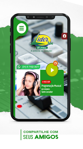 Lider FM 87,9 Screen 3