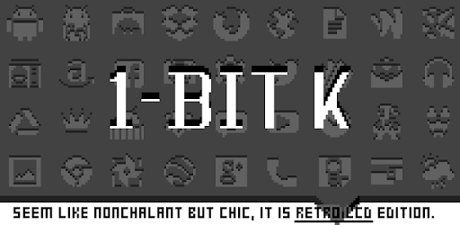 1-BIT BLACK Icon Theme