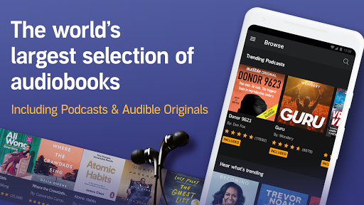 Audible: audiobooks, podcasts & audio stories  Screenshots 1
