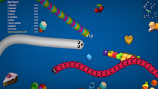 Snake Worm.io Slither Game