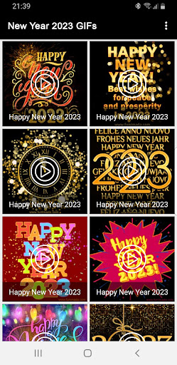 Happy New Year 2023 GIFs Screen 3