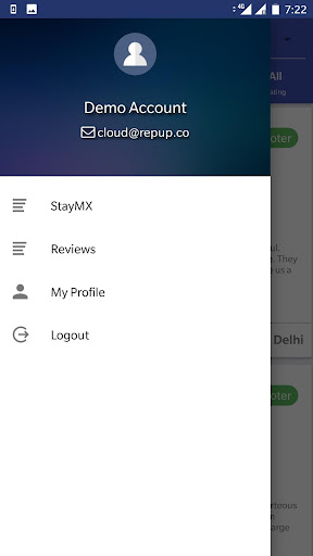Android application RepUp screenshort