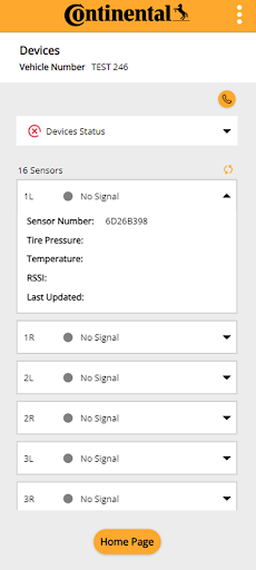 ContiConnect Installer Screen 3