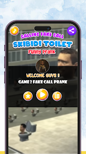 Skibidi Toilet Games fake call