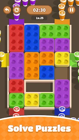 Game screenshot Блок-джем - Coffee Sort mod apk