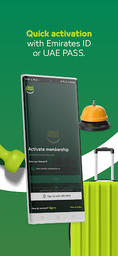 Screenshot of Esaad Card