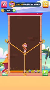Save The Girl - Pull The Pin Mod + Apk(Unlimited Money/Cash) screenshots 1