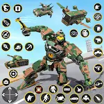 Cover Image of Download Army Bus Robot Car Game 3d  APK