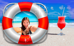 screenshot of Beach Photo Frames