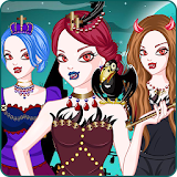 Queen of vampire girl game icon