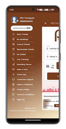 PSS Transport Screen 2