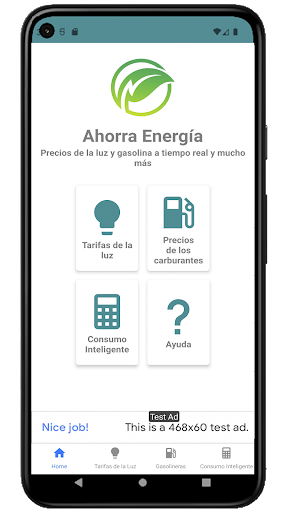 Precio de la luz y gasolina Screen 2