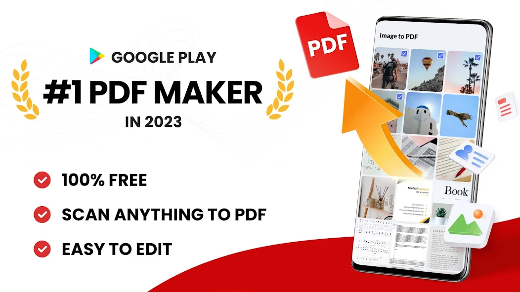 Transform Images to PDFs with our PDF Maker App!