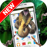 Snake On Screen - Funny Prank icon