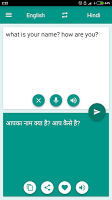 screenshot of Hindi-English Translator
