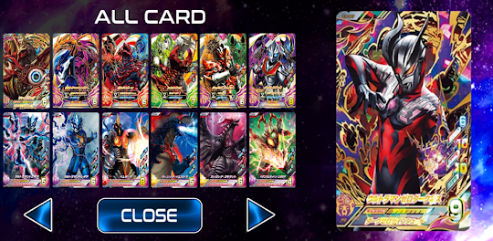 Gacha Ultra Kaiju Cards Games