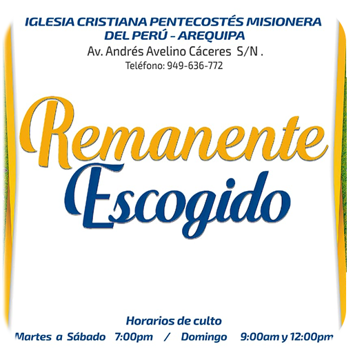 El Remanente Escogido Arequipa logo