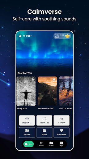 Calmverse : Relax and Meditate Screenshot 2 - AppWisp.com