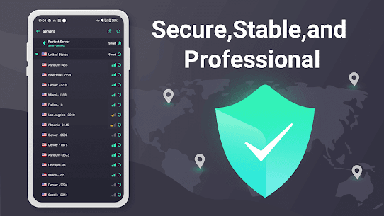 Touch VPN – Stable &Security 1
