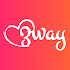 Threesome Dating App for Swingers & Couples - 3way2.0.1