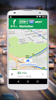 screenshot of Navigation for Google Maps Go
