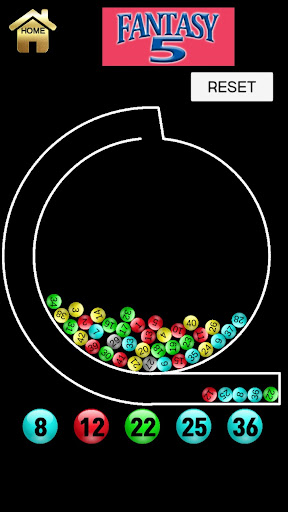 Georgia Lotto Number Generator Screen 2