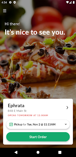 Fratellis Pizza Ephrata Screen 2
