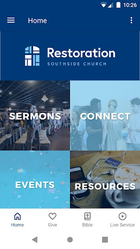 Android application Restoration Southside screenshort