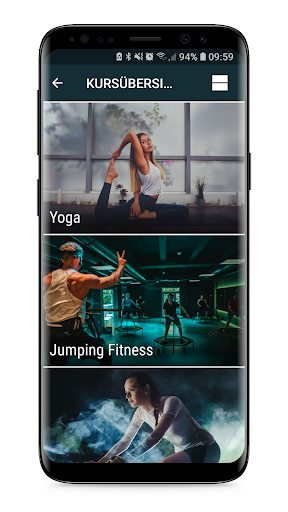 Android application HYPEFIT screenshort