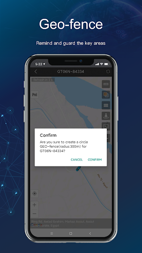 Screenshot of iTrack - GPS Tracking System