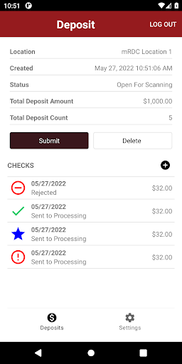 SB Remote Deposit Complete Screen 3