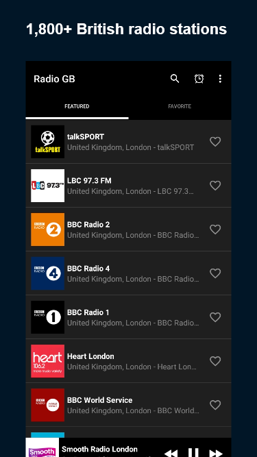 Radio UK: Dab, AM & FM Radio - 4.7 - (Android)