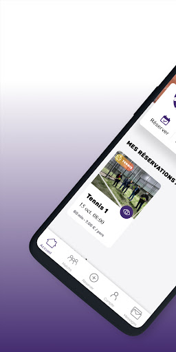 Android application Seraing Tennis Club screenshort