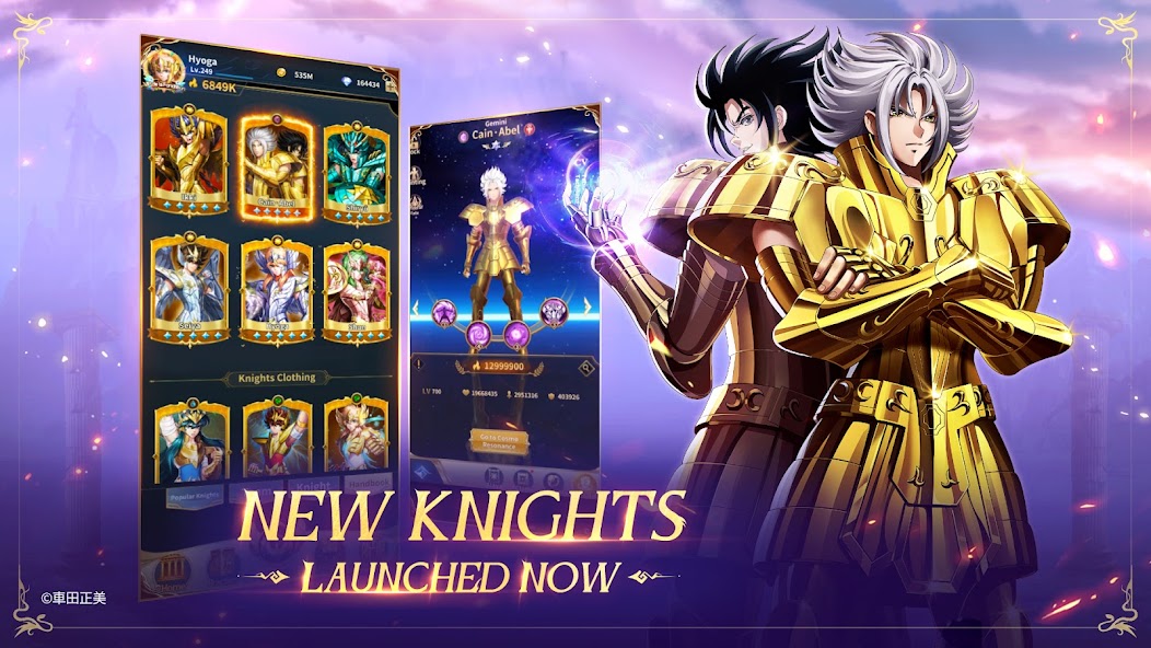 Saint Seiya: Legend of Justice 2.0.69 APK + Mod (Remove ads / Mod speed) for Android