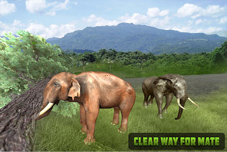 Wild Elephant Family Simulator  screenshots 2