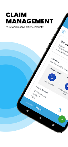 Android application HubONSITE screenshort