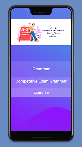 Android application English Grammar screenshort