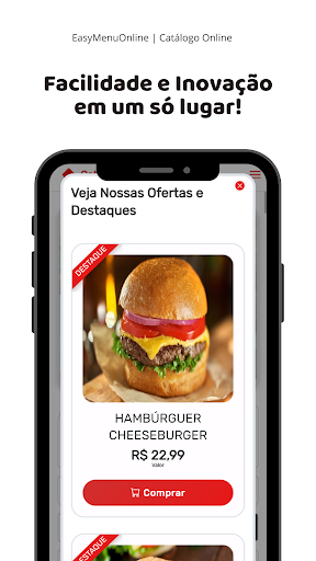 App Cardápio Digital Grátis Screen 2