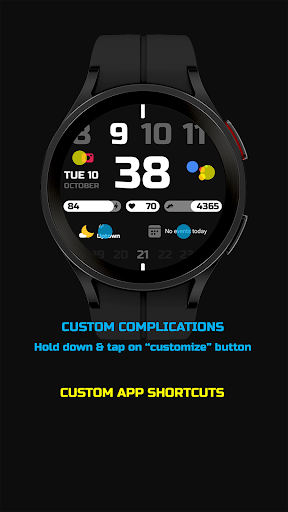 JJ-Digital036 Watch Face screenshot 5
