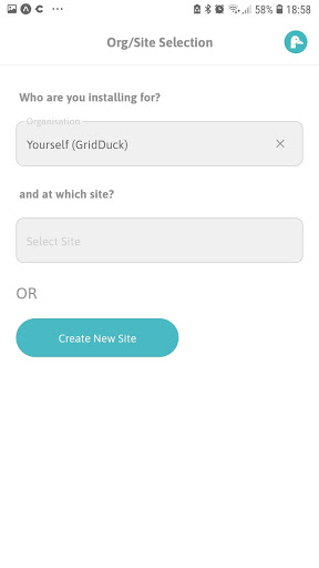 Android application GridDuck Installer screenshort