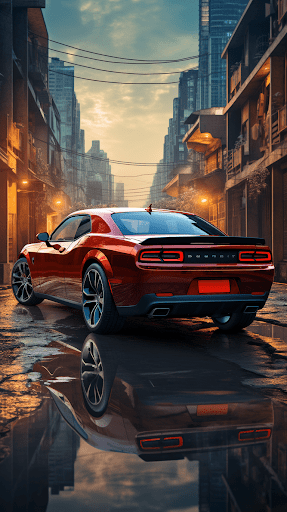 DODGE Challenger Wallpapers 8K Screen 2