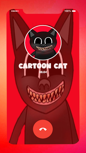Cartoon Scary Cat Video Prank Screen 3