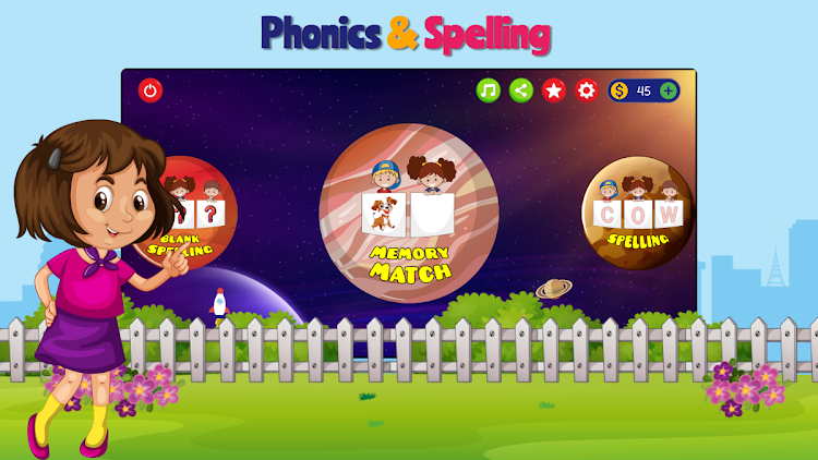 Phonics & Spelling - Kids Game - 0.0.3 - (Android)