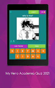 Captura de Pantalla 13 My Hero Academia Quiz 2023 android