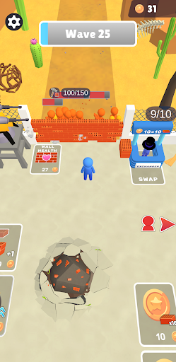 Zombie Raid 3D Wall Defence