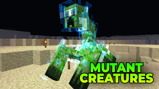 Android application Mutant Cratures for minecraft screenshort