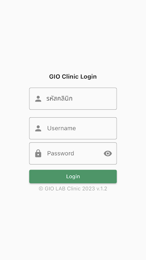 Android application GIO Clinic OWNER screenshort